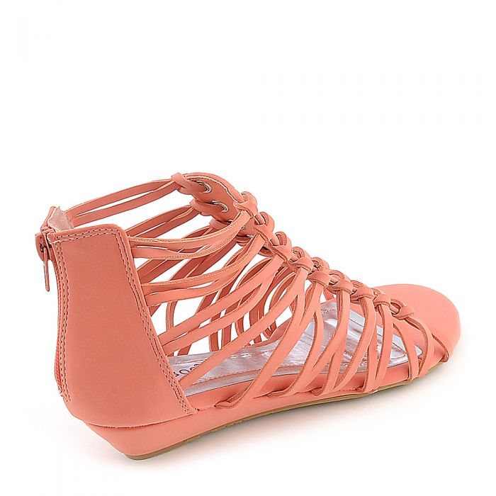 Dalinda-34 Strappy Sandal Coral