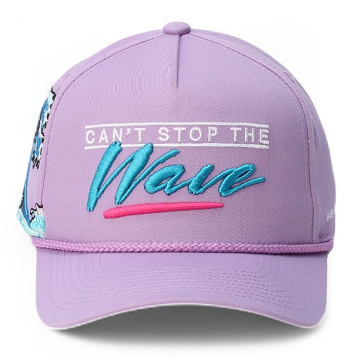 Can't Stop the Wave Snapback  Lavender