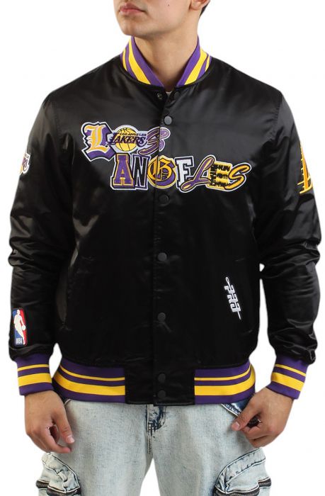 NBA LOS ANGELES LAKERS CITY RANSOM SATIN JACKET