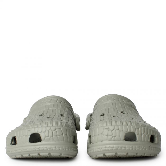 Classic Crocskin Clog Grey