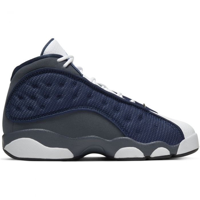 (PS) Air Jordan 13 Retro Navy/University Blue-Flint Grey-White