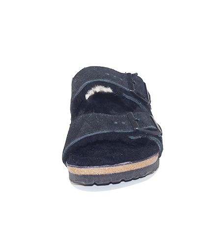 BIRKENSTOCK Birkenstock for Women: Arizona Fur Suede Black