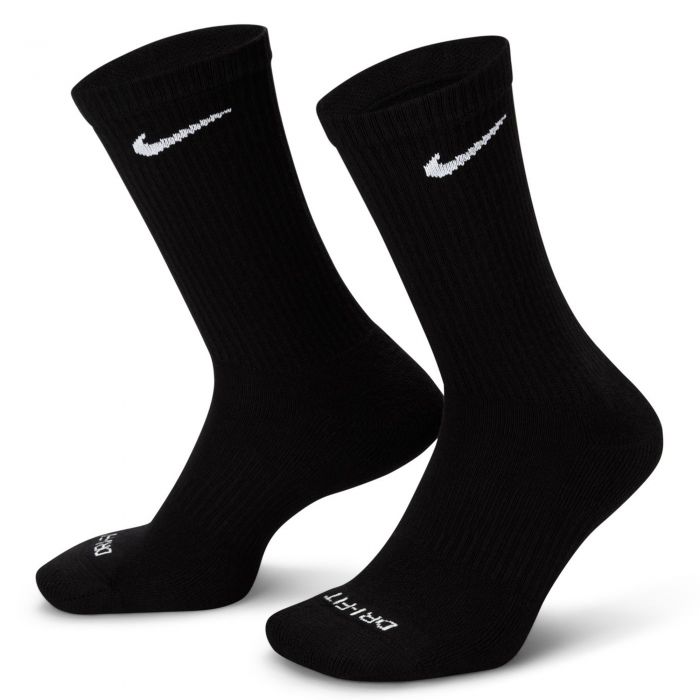 Crew Socks (3 Pairs) Black/White