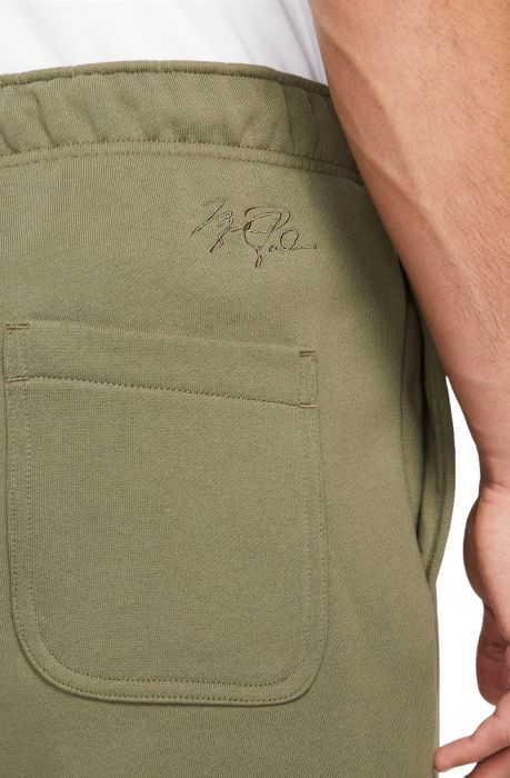Essentials Fleece Shorts Medium Olive/Black