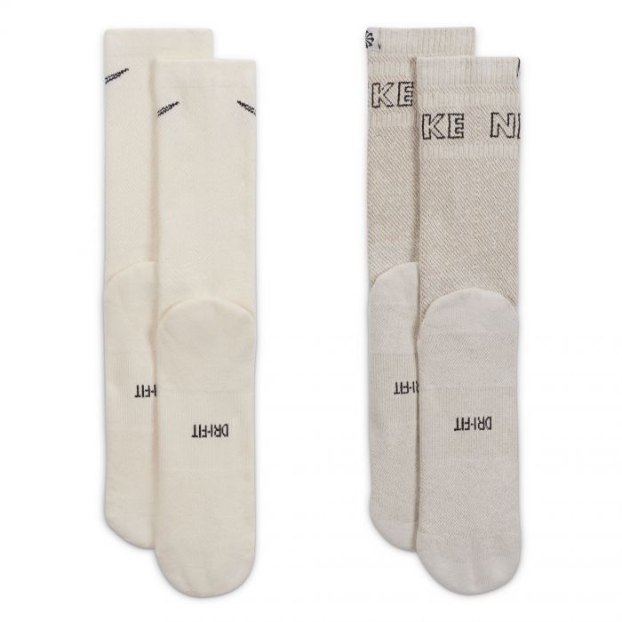 Cushioned Crew Socks (2 Pairs) Multi Color