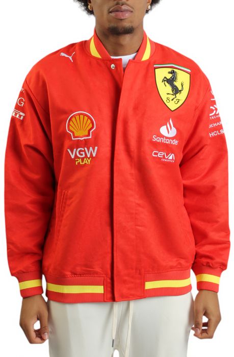 Ferrari Team Jacket Red