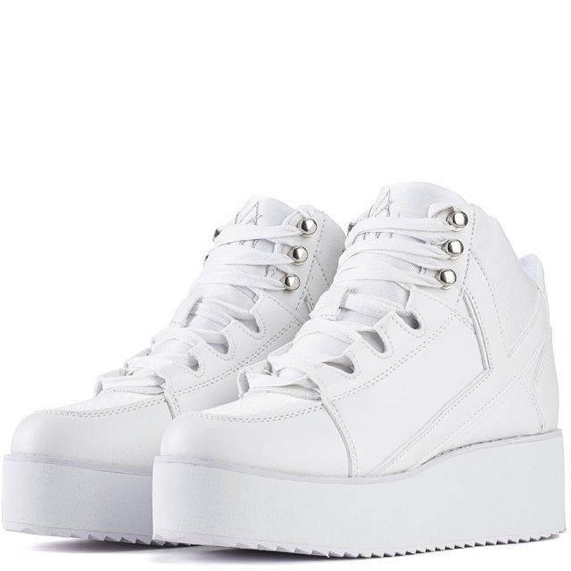 YRU Y.R.U. for Women Qozmo Low Key Platform Sneakers QOZMO LOW KEY WHITE Shiekh