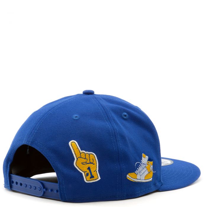Golden State Warriors NBA Finals 9Fifty Snapback Hat Blue