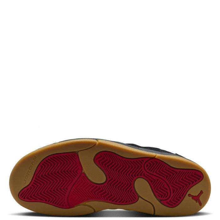 Grade-School Jordan Session Black/Varsity Red-Gum Light Brown- White