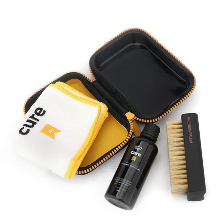 Cure Shoe Cleaning Kit (Glass Bottle) Multi Color