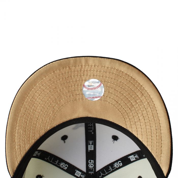 Chicago Bulls Chrome Fitted Hat  Chrome/Gold