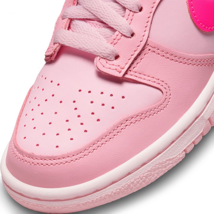 (GS) Dunk Low Med Soft Pink/Pink Foam -Hyper Pink