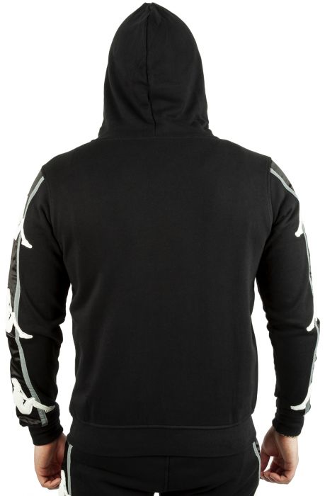 Authentic Hall Hoodie Black-White3Mreflective-Black Smoke