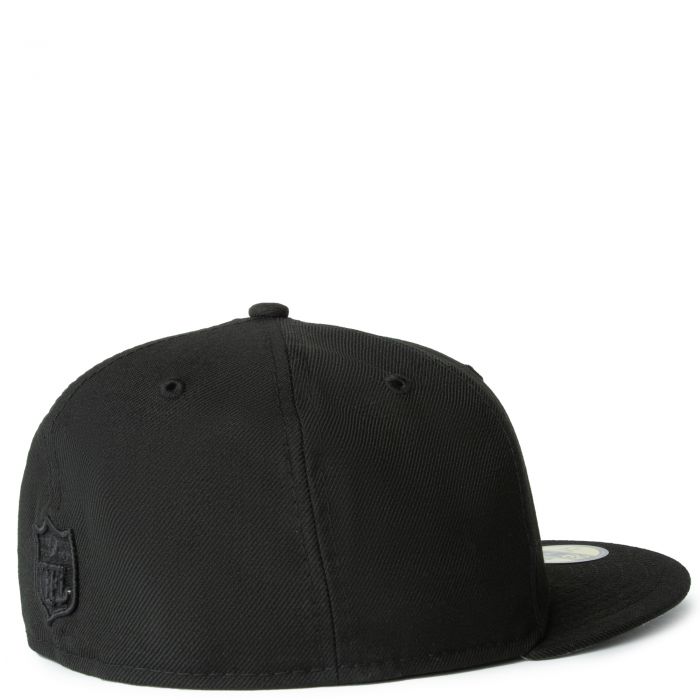 San Francisco 49ers 59Fifty Fitted Black on Black
