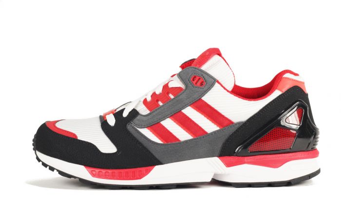 みずいろ Gucci x Adidas Beige/Purple Suede/Fabric ZX 8000 Chunky
