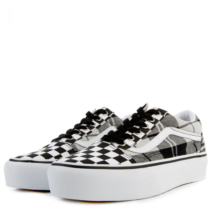 vans checkerboard platform old skool