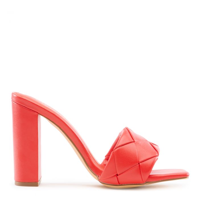 Mable-1 High Heel Sandals Red