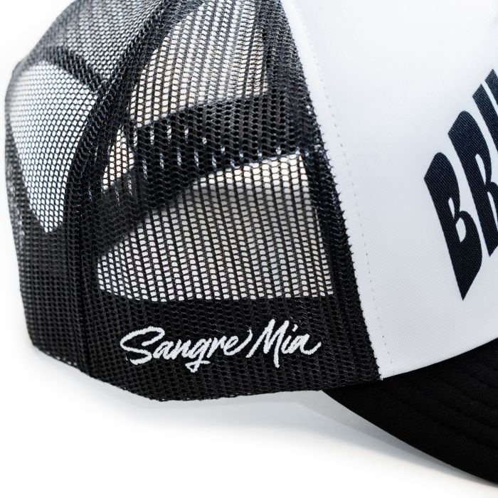 Brillante Trucker Hat  Black/White