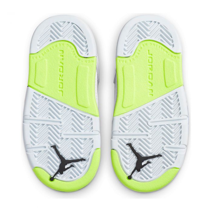 retro 5 white ghost green