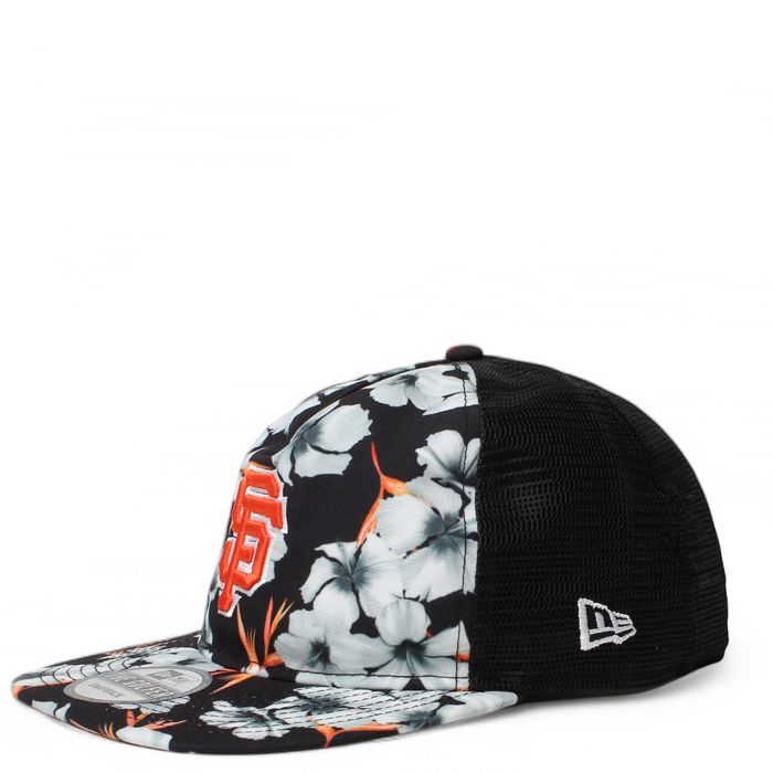 MLB San Francisco Giants Golfer Snapback  Blk/W/Org