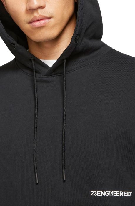 JORDAN 23 Engineered Hoodie Black, White DA7178 010 - Shiekh