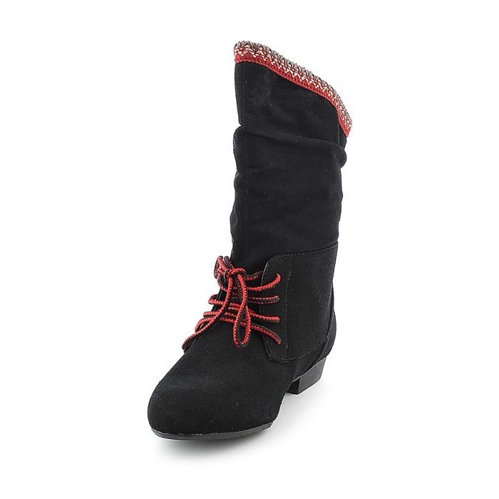 Low-Heel Boot Picnic-03 Black