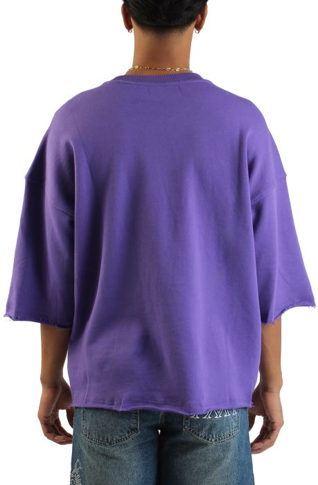 Pestilence Crop T-Shirt  Purple