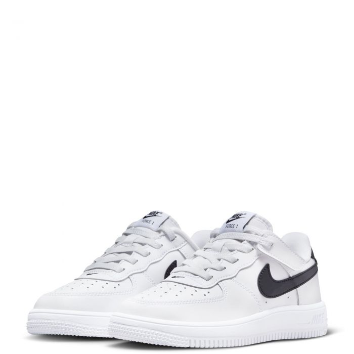 Pre-School Force 1 Low EasyOn White/Black