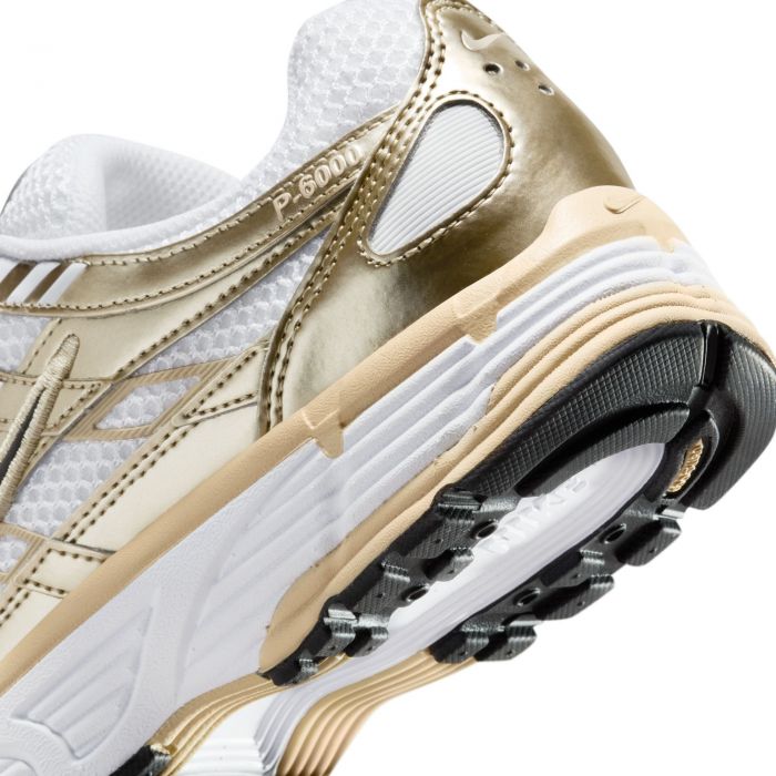 Women's P-6000 Gold White/Black-Grain-Mtlc Gold Grain