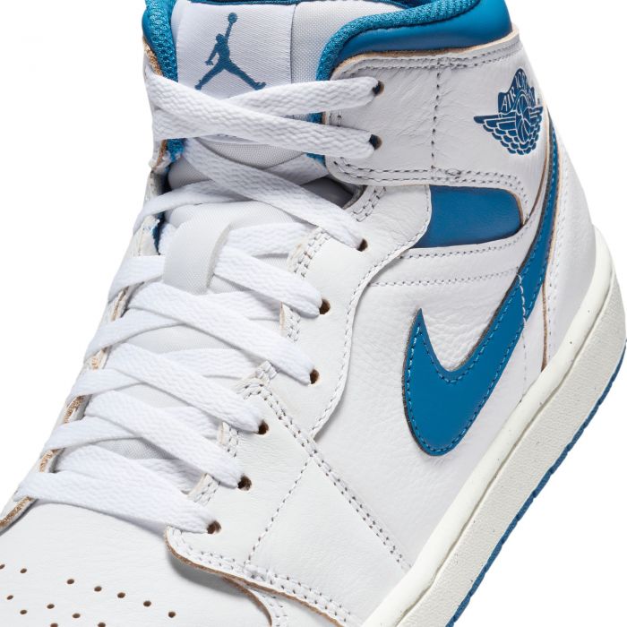 Air Jordan 1 Mid SE White/Sail/Industrial Blue