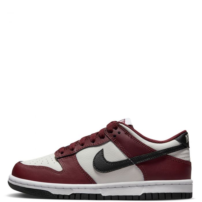 Grade School Dunk Low Dark Team Red/Black-Summit White-White