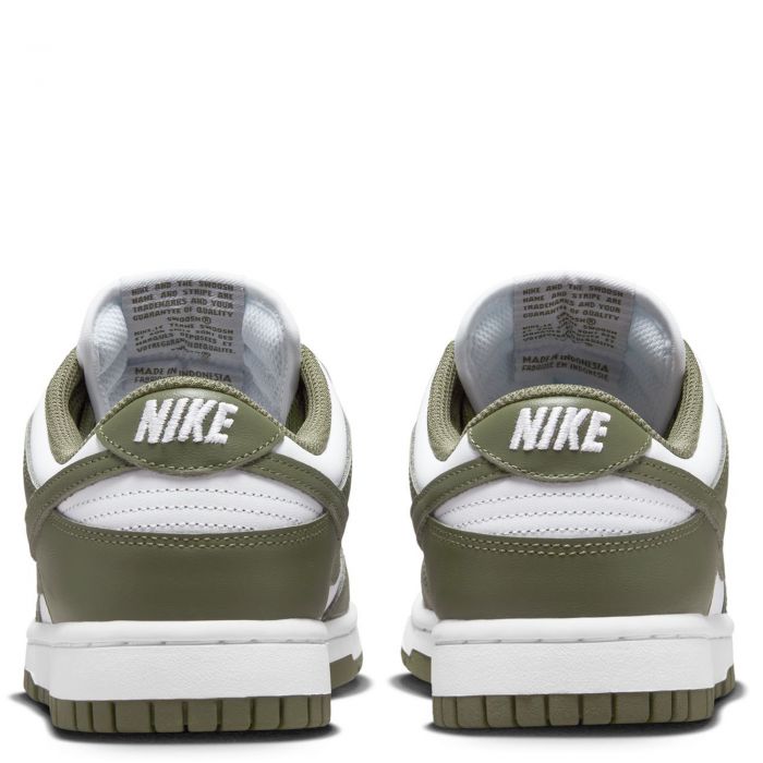 Dunk Low White/Medium Olive-White