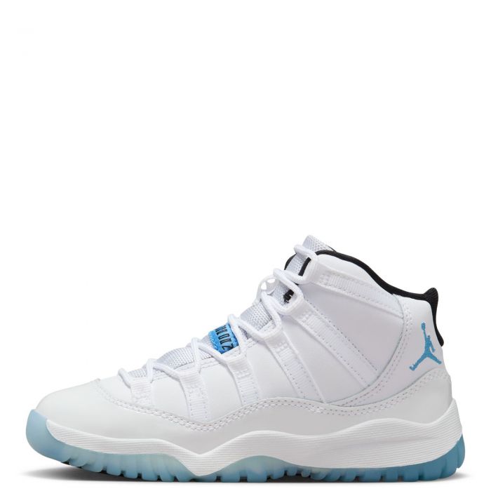 Pre-School Air Jordan 11 Retro White/Legend Blue-Black