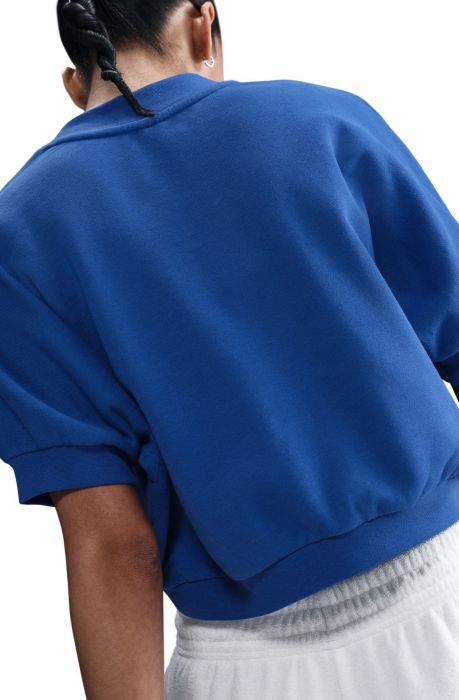 Sportswear Collection Crewneck Short Sleeve Cropped Top Game Royal/Sail