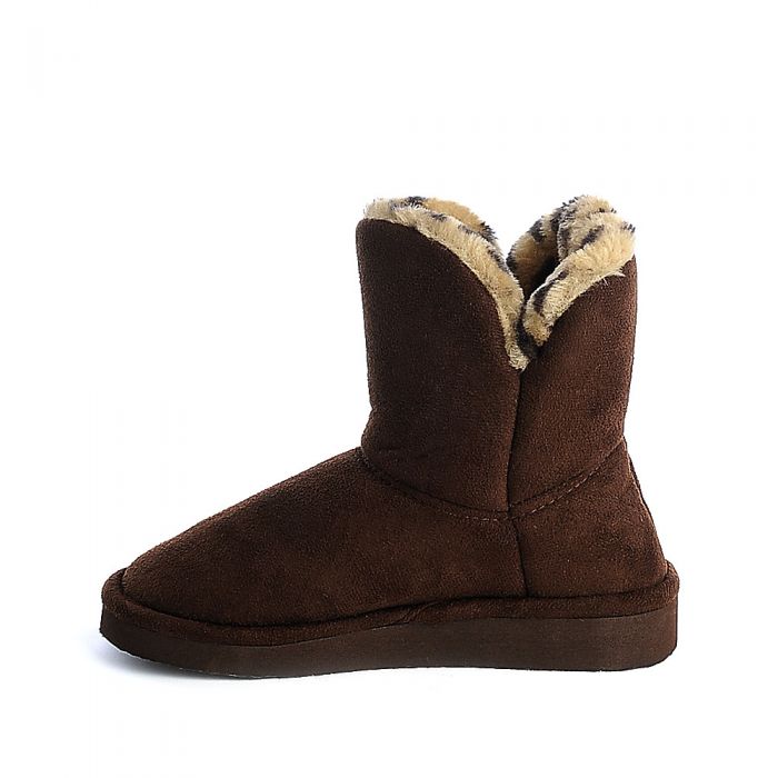 Kids Lovely-IIS Ankle Boot Brown/Leopard