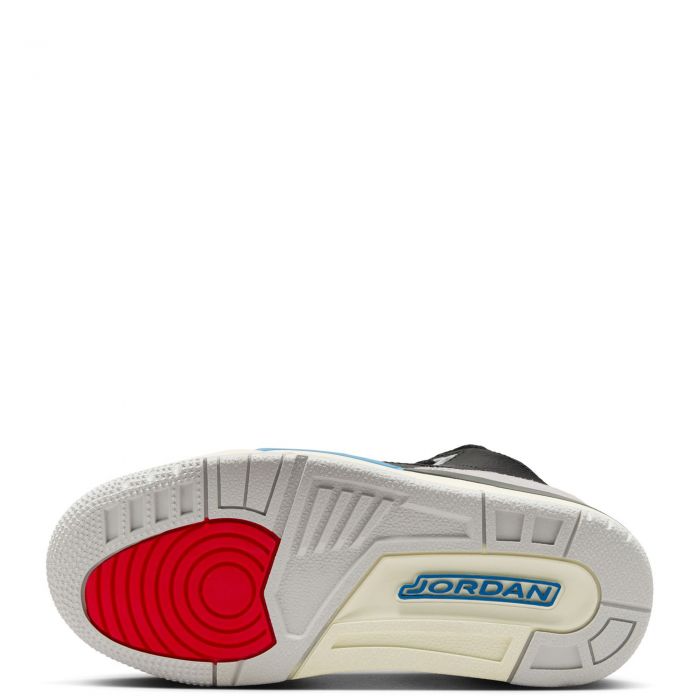 Pre-School Jordan 3 Retro Black/Chile Red-Neutral Grey