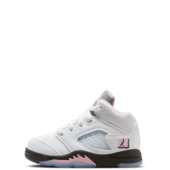 Toddler Air Jordan 5 Retro 'Medium Soft Pink' White/Med Soft Pink-Black