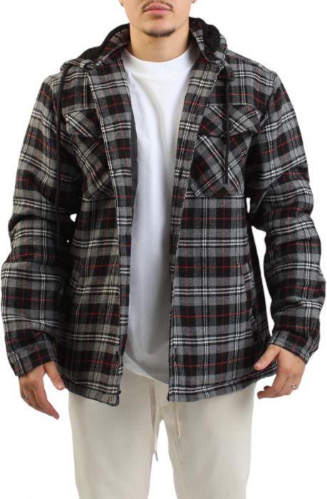 Ultra Heavy Flannel Black/Grey