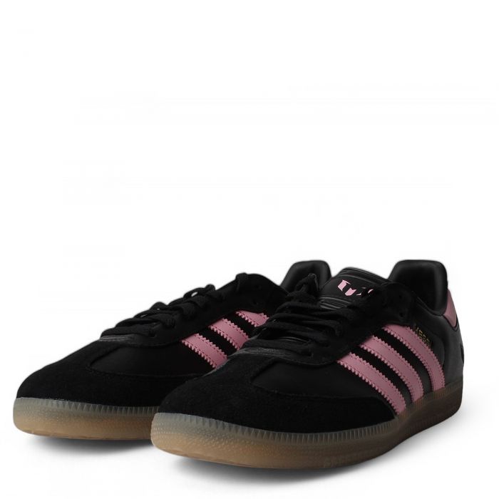 Samba Messi Indoor Soccer Shoes Core Black/Gold Met/Gum