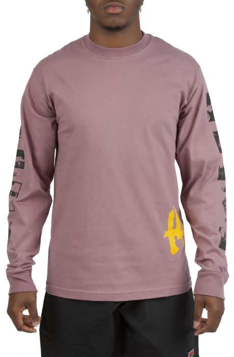 Outer Limits LS Tee Mauve