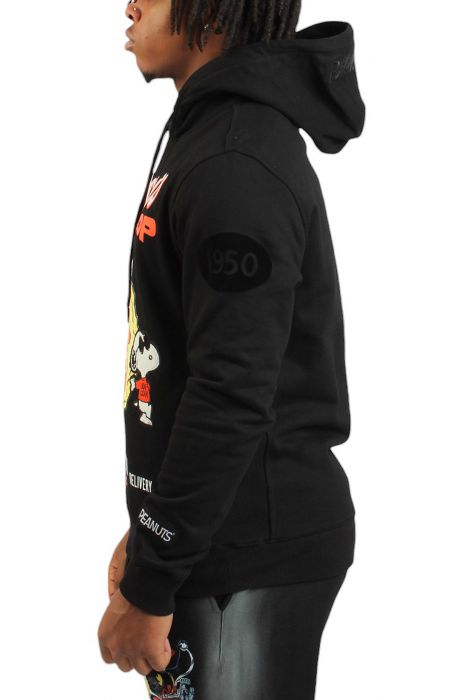 Peanuts Woodstock Pullover Hoodie  Black