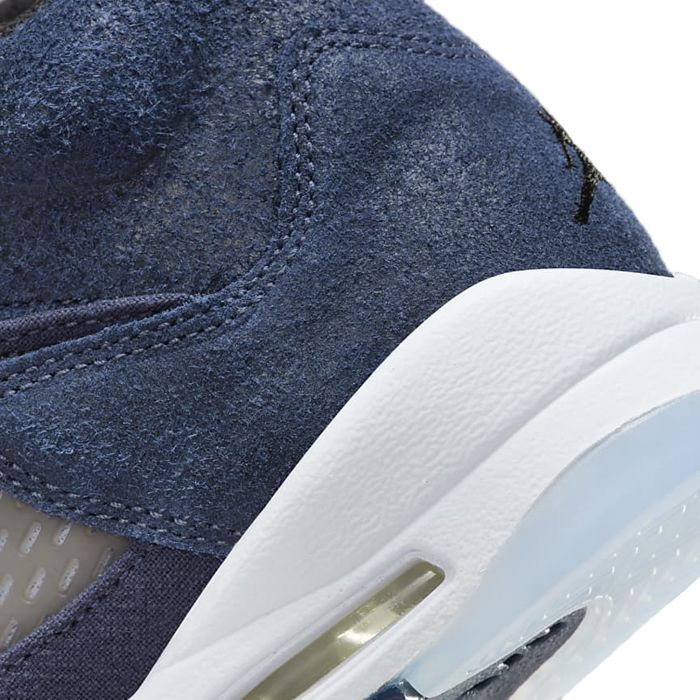 Grade School Air Jordan 5 Retro SE Midnight Navy/Black-Football Grey