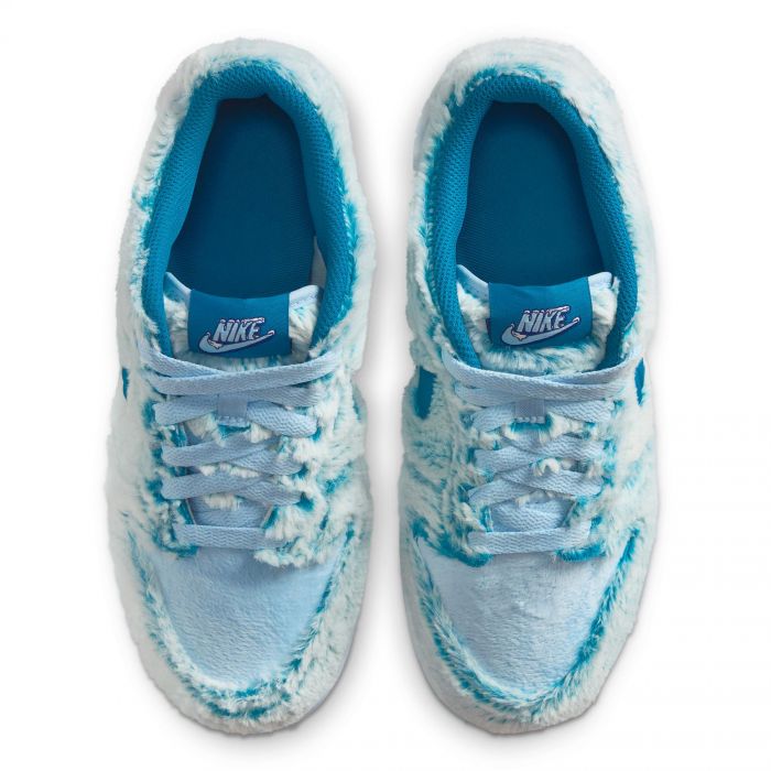 Grade-School Dunk Low  Green Abyss/Celestine Blue-White