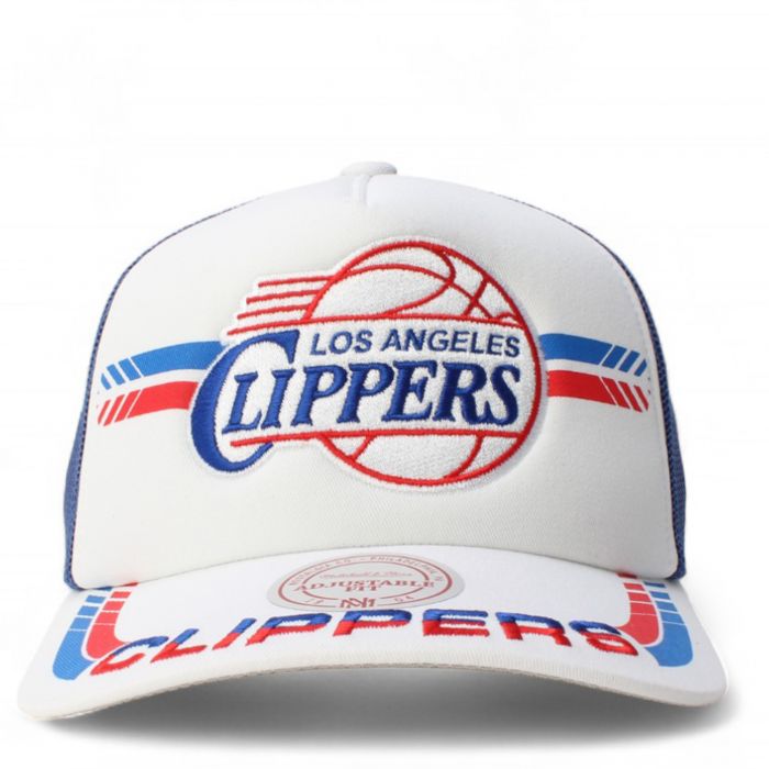NBA Los Angeles Clippers Trucker Hat  White/Blue