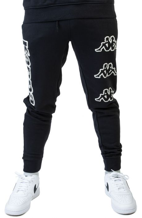Logo Arsyx Sweatpants Black-Beige-Black Smoke