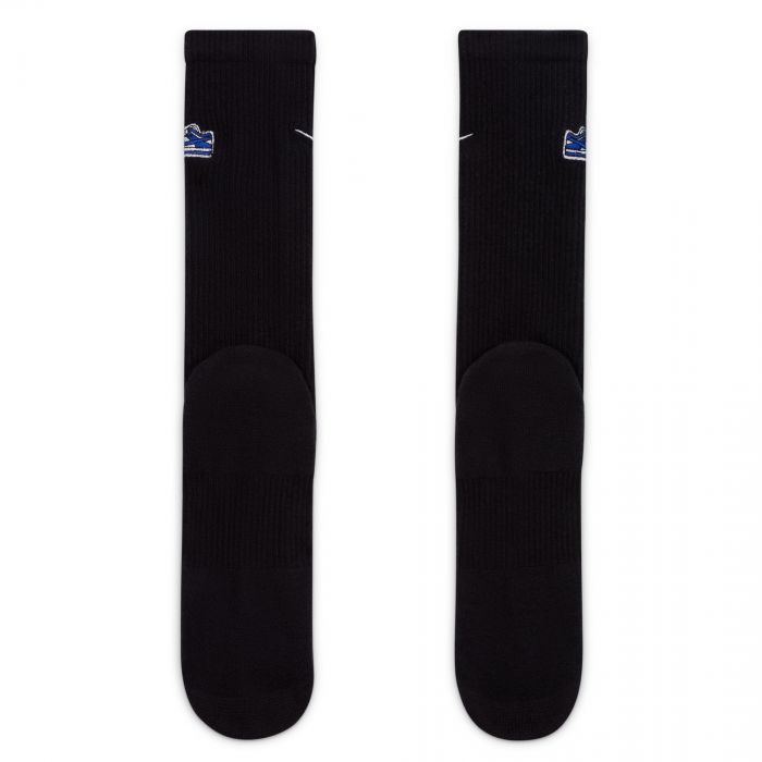 Everyday Plus Cushioned Crew Socks Black/Varsity Royal/White