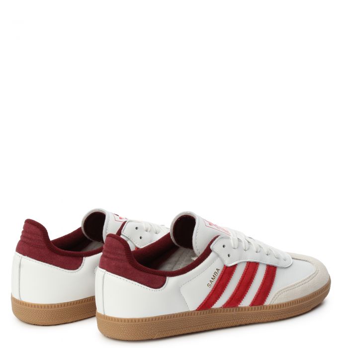 Samba OG Core White/Better Scarlet/Shadow Red