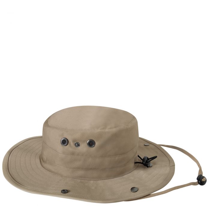 Boonie Hat With Neck Cover Khaki