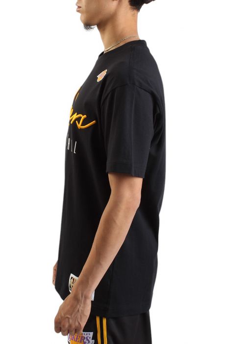 NBA Lakers Training Day Vintage T-Shirt  Black