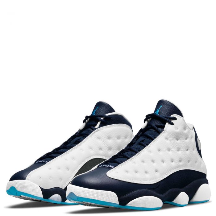 Air Jordan 13 Retro White/Dk Powder Blue-Multi-Color